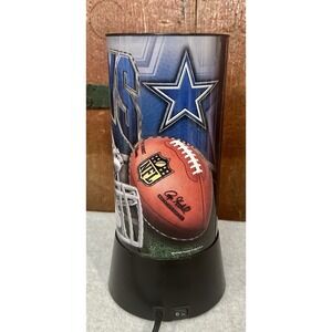 Dallas Cowboys Rotating Lamp NFL Helmet Fan Cave Light Wincraft Tested Working